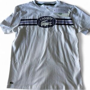 NWT $45🐊 Lacoste Kids WhiteT-Shirt